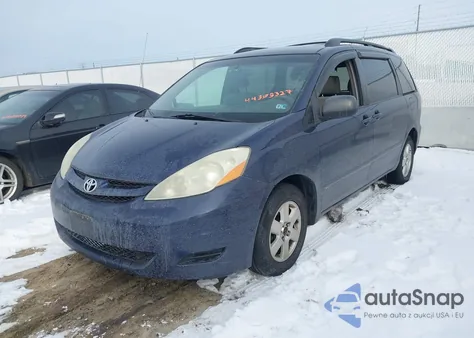 2006 Toyota Sienna Le из США, поврежденный, VIN 5TDZA23C26S416773